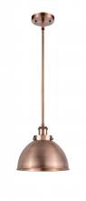 Innovations Lighting 916-1S-AC-MFD-10-AC - Derby - 1 Light - 10 inch - Antique Copper - Pendant