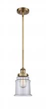 Innovations Lighting 916-1S-BB-G182 - Canton - 1 Light - 6 inch - Brushed Brass - Mini Pendant