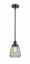 Innovations Lighting 916-1S-BK-G142 - Chatham - 1 Light - 6 inch - Matte Black - Mini Pendant