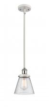 Innovations Lighting 916-1S-WPC-G64 - Cone - 1 Light - 6 inch - White Polished Chrome - Mini Pendant