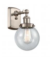 Innovations Lighting 916-1W-SN-G204-6 - Beacon - 1 Light - 6 inch - Brushed Satin Nickel - Sconce