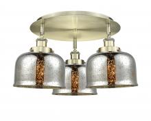 Innovations Lighting 916-3C-AB-G78 - Cone - 3 Light - 20 inch - Antique Brass - Flush Mount