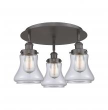 Innovations Lighting 916-3C-OB-G192 - Bellmont - 3 Light - 18 inch - Oil Rubbed Bronze - Flush Mount