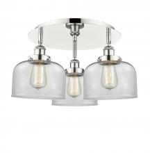 Innovations Lighting 916-3C-PN-G72 - Cone - 3 Light - 20 inch - Polished Nickel - Flush Mount