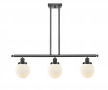 Innovations Lighting 916-3I-OB-G201-6-LED - Beacon - 3 Light - 36 inch - Oil Rubbed Bronze - Stem Hung - Island Light