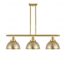 Innovations Lighting 916-3I-SG-MFD-10-SG - Derby - 3 Light - 36 inch - Satin Gold - Stem Hung - Island Light