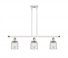 Innovations Lighting 916-3I-WPC-G52 - Bell - 3 Light - 36 inch - White Polished Chrome - Stem Hung - Island Light