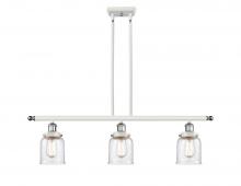 Innovations Lighting 916-3I-WPC-G54 - Bell - 3 Light - 36 inch - White Polished Chrome - Stem Hung - Island Light