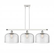 Innovations Lighting 916-3I-WPC-G72-L - Bell - 3 Light - 36 inch - White Polished Chrome - Stem Hung - Island Light