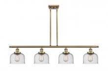 Innovations Lighting 916-4I-BB-G74 - Bell - 4 Light - 48 inch - Brushed Brass - Stem Hung - Island Light