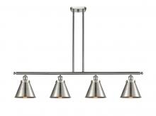 Innovations Lighting 916-4I-SN-M13-SN - Appalachian - 4 Light - 48 inch - Brushed Satin Nickel - Stem Hung - Island Light