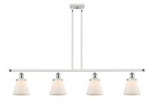 Innovations Lighting 916-4I-WPC-G61 - Cone - 4 Light - 48 inch - White Polished Chrome - Stem Hung - Island Light