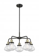 Innovations Lighting 916-5CR-BAB-G322 - Olean - 5 Light - 25 inch - Black Antique Brass - Chandelier