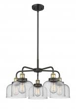 Innovations Lighting 916-5CR-BAB-G74 - Cone - 5 Light - 26 inch - Black Antique Brass - Chandelier