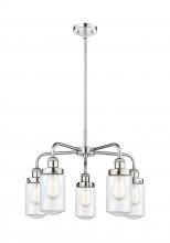 Innovations Lighting 916-5CR-PC-G312 - Dover - 5 Light - 23 inch - Polished Chrome - Chandelier