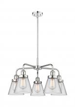 Innovations Lighting 916-5CR-PC-G62 - Cone - 5 Light - 25 inch - Polished Chrome - Chandelier