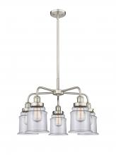 Innovations Lighting 916-5CR-SN-G182 - Canton - 5 Light - 25 inch - Satin Nickel - Chandelier