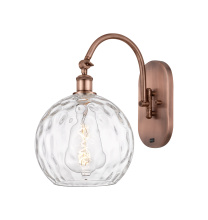 Innovations Lighting 918-1W-AC-G1215-10 - Athens Water Glass - 1 Light - 10 inch - Antique Copper - Adjustable - Sconce