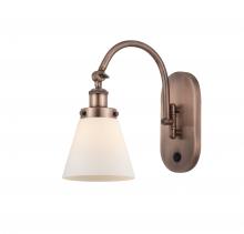 Innovations Lighting 918-1W-AC-G61 - Cone - 1 Light - 6 inch - Antique Copper - Adjustable Swing Arm