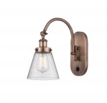 Innovations Lighting 918-1W-AC-G64 - Cone - 1 Light - 6 inch - Antique Copper - Adjustable Swing Arm