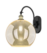 Innovations Lighting 918-1W-BAB-G128-12 - Athens - 1 Light - 12 inch - Black Antique Brass - Adjustable - Sconce