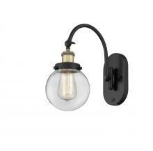 Innovations Lighting 918-1W-BAB-G202-6 - Beacon - 1 Light - 6 inch - Black Antique Brass - Sconce