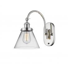 Innovations Lighting 918-1W-PN-G42 - Cone - 1 Light - 8 inch - Polished Nickel - Adjustable Swing Arm