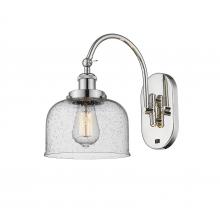 Innovations Lighting 918-1W-PN-G74 - Bell - 1 Light - 8 inch - Polished Nickel - Adjustable Swing Arm