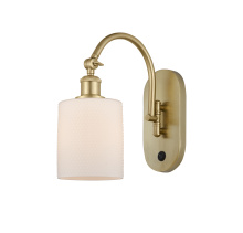 Innovations Lighting 918-1W-SG-G111 - Cobbleskill - 1 Light - 5 inch - Satin Gold - Adjustable - Sconce