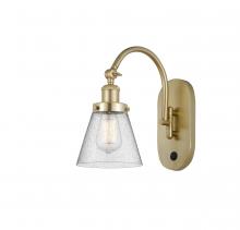 Innovations Lighting 918-1W-SG-G64 - Cone - 1 Light - 6 inch - Satin Gold - Adjustable Swing Arm