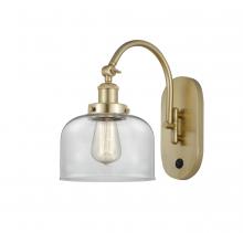 Innovations Lighting 918-1W-SG-G72 - Bell - 1 Light - 8 inch - Satin Gold - Adjustable Swing Arm