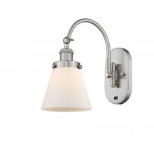 Innovations Lighting 918-1W-SN-G61 - Cone - 1 Light - 6 inch - Brushed Satin Nickel - Adjustable Swing Arm