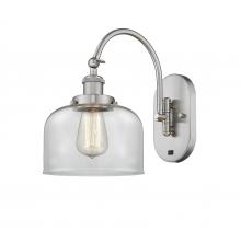 Innovations Lighting 918-1W-SN-G72 - Bell - 1 Light - 8 inch - Brushed Satin Nickel - Adjustable Swing Arm