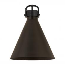 Innovations Lighting M411-16BK - Newton Cone 16 inch Shade