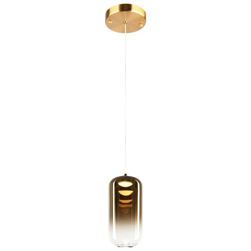 Refrax Aged Gold Brass Pendant