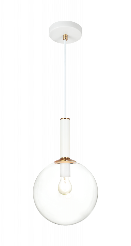 Stellar Aged Gold Brass Pendant