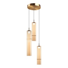 Matteo Lighting C30603AGAM - Bambu Pendant