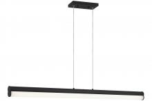 Matteo Lighting C36542MB - 42"L LED "JUNCTION" MATTE BLACK PENDANT