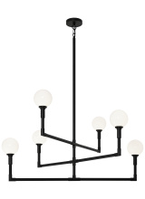 Matteo Lighting C64806BKOP - Candlestix Chandelier