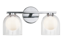 Matteo Lighting W60702CHCL - Derbishone Wall Sconce
