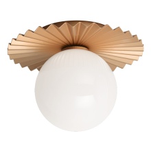 Matteo Lighting X83101MGOP - Modern Ruff Flush Mounts