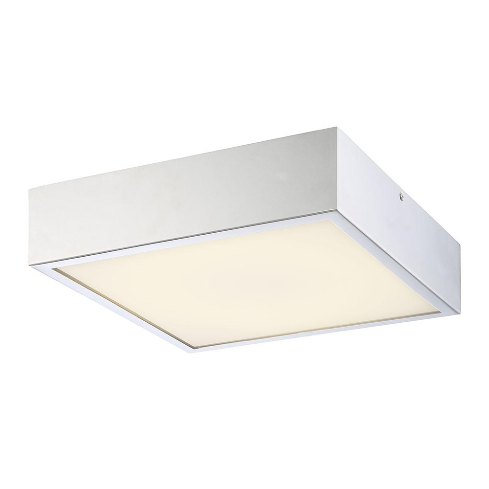 Acara, 1LT LED Flush, Lrg, 20w, Ch