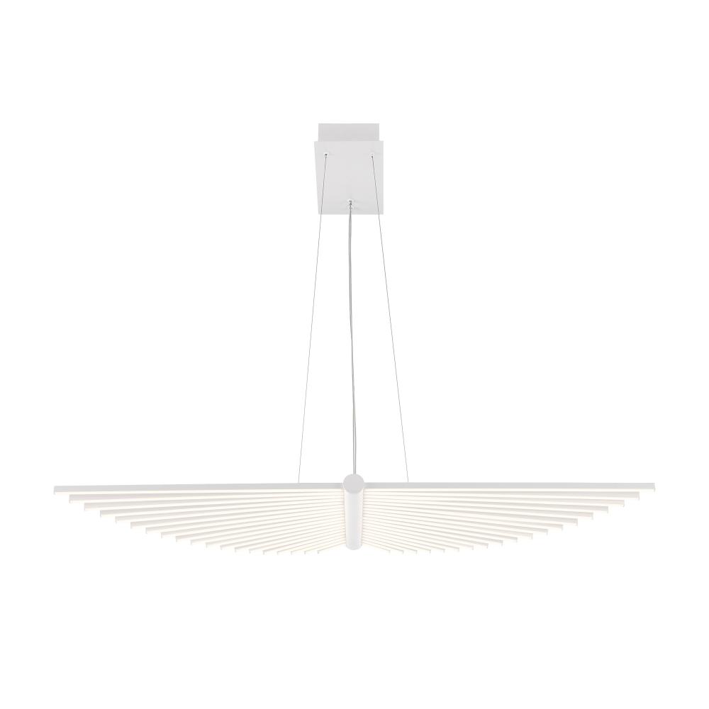 Seraph 1 Light 39.25" Chandelier in White