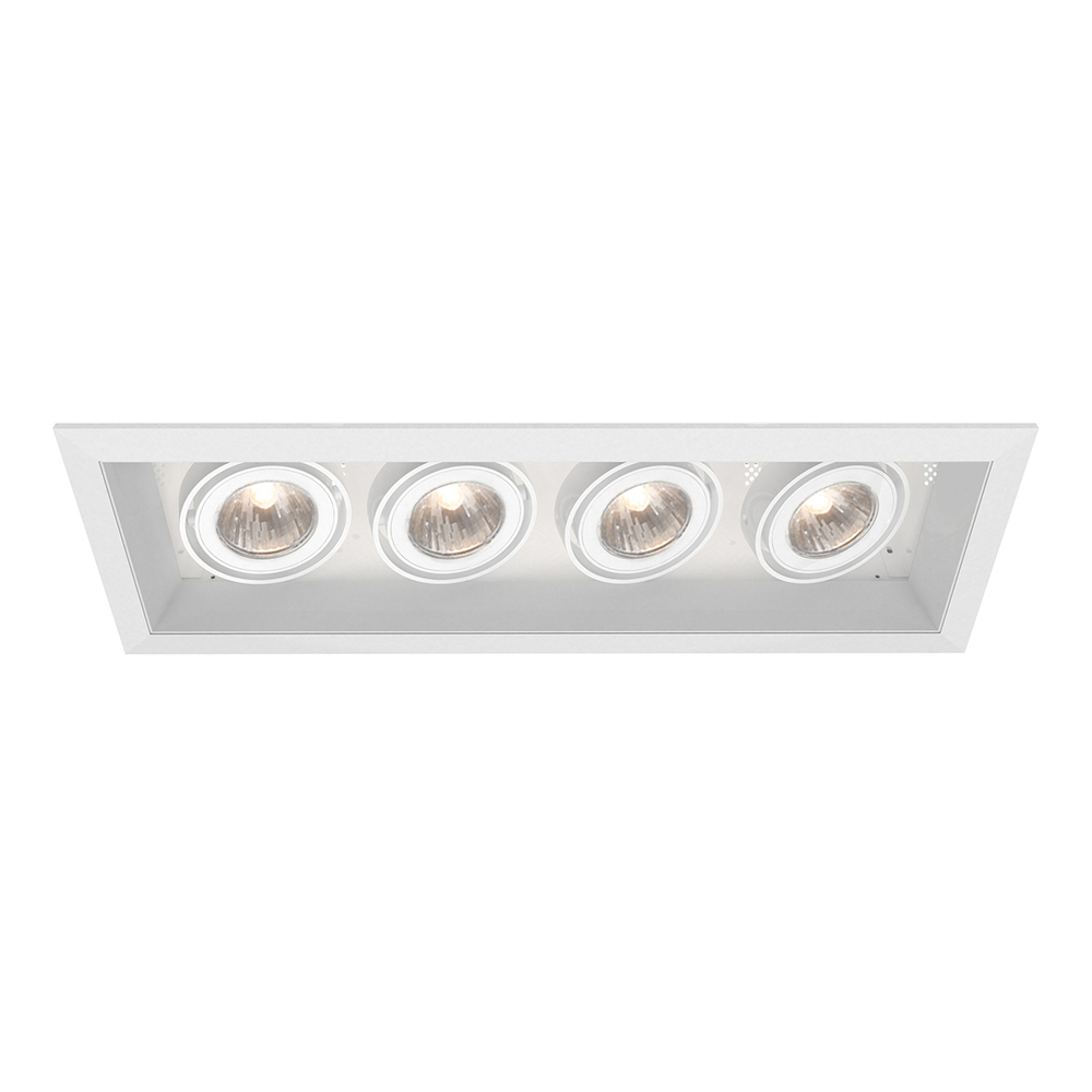 MULT,GU10,TRM,4LT,50W,WHT/WHT