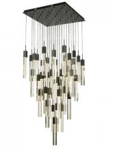 Avenue Lighting HF1903-41-GL-BK - The Original Glacier Avenue Collection Black 41 Light Pendant Fixture