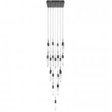 Avenue Lighting HF1904-25-AP-DBZ-C - Aspen  25 Light Multi  Pendant in Dark Bronze with Clear Crystal