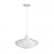 Avenue Lighting HF1952-WHT - Newport 16" Geometric Pendant in White