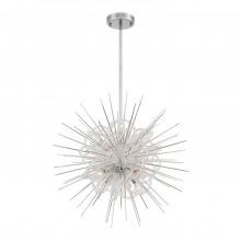 ZEEV Lighting CD10267-8-PN - 8-Light 24" Decorative Sputnik Chrome Chandelier