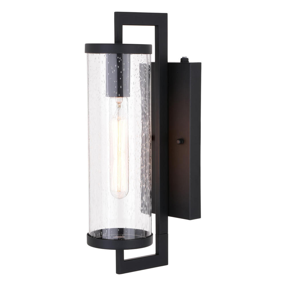 Morgan Park 16-in. H Outdoor Wall Light Matte Black