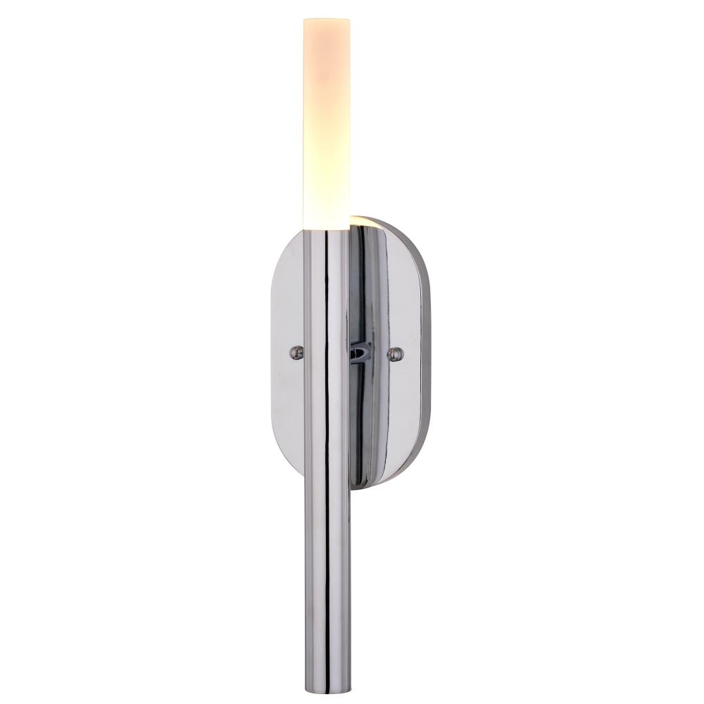 Fulton 18-in. 1 Light LED Wall Light Chrome